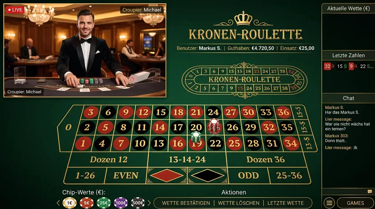 Live Casino im Blue Leo